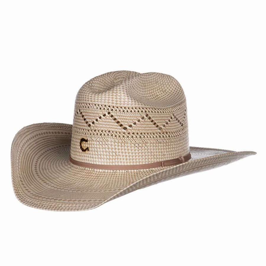 Straw Cowboy Hats * | Charlie 1 Horse Sniper 4 1/4In. Brim Straw Cowboy Hat