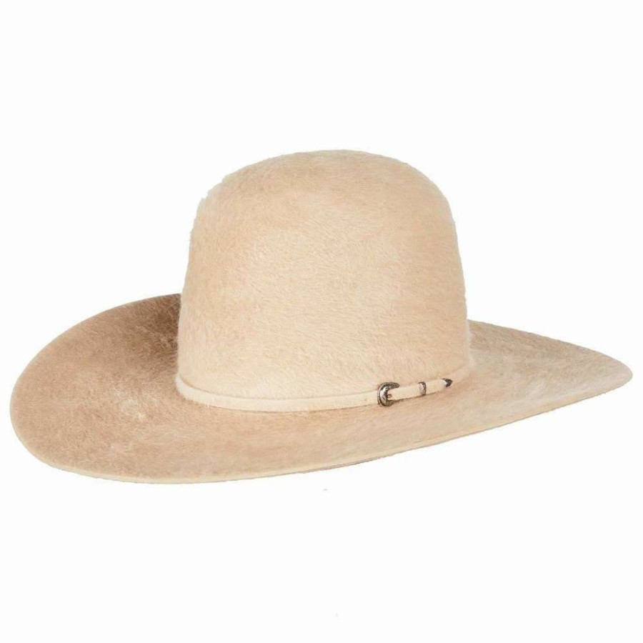 Felt Cowboy Hats * | Rodeo King 10X Silverbelly Grizzly Hat 4 1/2In. Brim