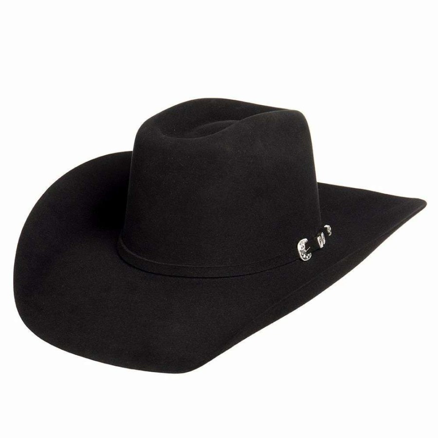 Felt Cowboy Hats * | Resistol Cody Johnson By 15X Mold Breaker Black 4 1/4In. Brim Felt Cowboy Hat