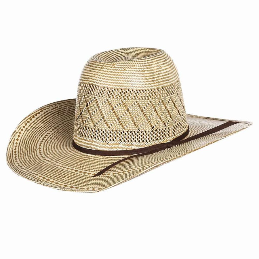 Straw Cowboy Hats * | Rodeo King Dusty 4 /4In. Brim Natural Straw Cowboy Hat