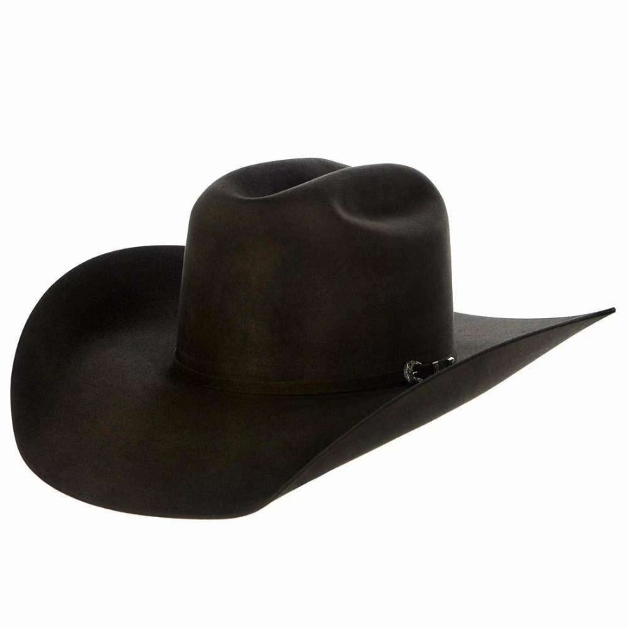 Felt Cowboy Hats * | Jw Brooks 50X Pecan Smoke 4 1/2In. Brim Felt Cowboy Hat