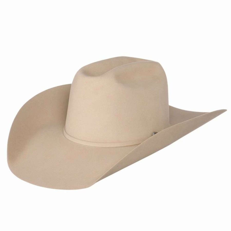 Felt Cowboy Hats * | Rodeo King 30X Buckskin Hat 4 1/4In. Brim Open Crown Felt Cowboy Hat