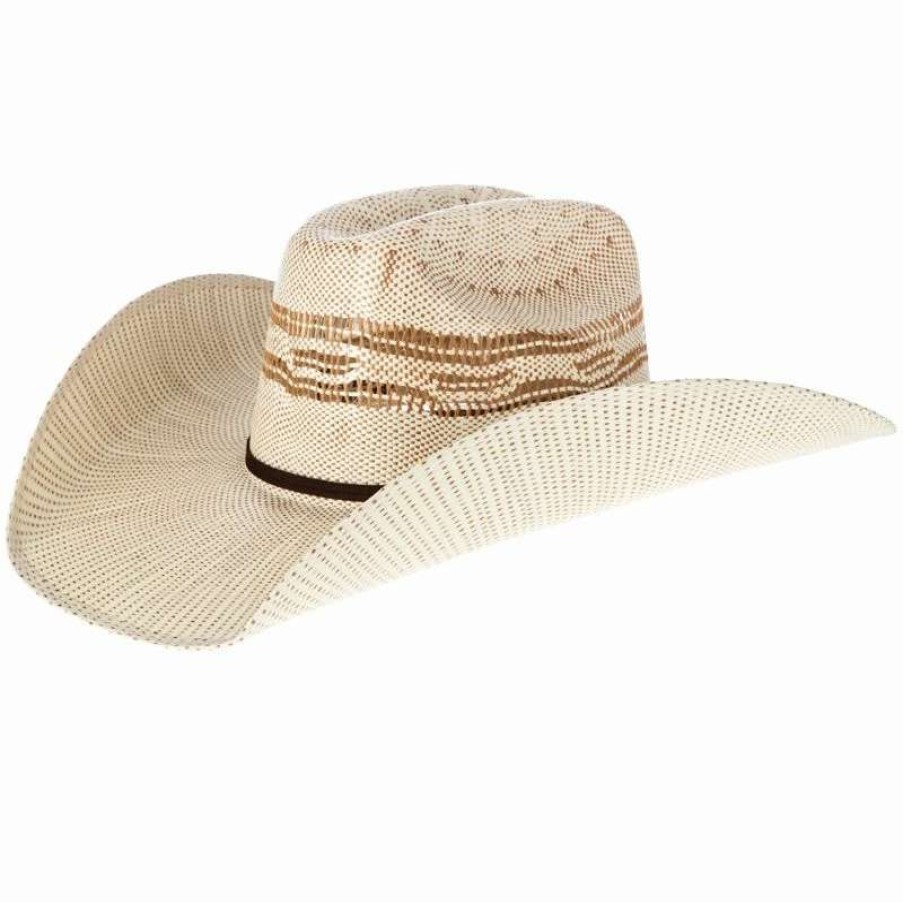 Straw Cowboy Hats * | Twister Tan Bangora Straw Cowboy Hat