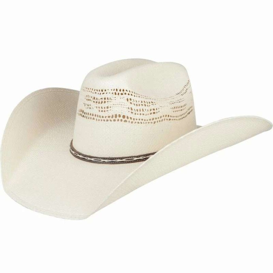 Straw Cowboy Hats * | Atwood Hats Stephenville Pre-Creased Straw Cowboy Hat