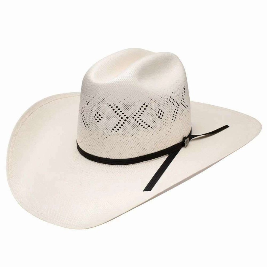 Straw Cowboy Hats * | Resistol 20X Reins Rb 4 1/2In. Brim Straw Cowboy Hat